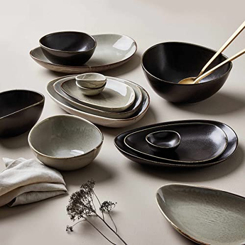 Butlers JAPANDI Organic Dinner Plate L 30 x W 21 cm : Amazon
